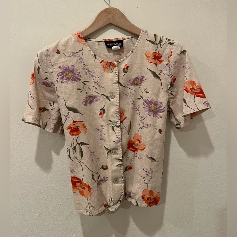 Requirements Petite Floral Top